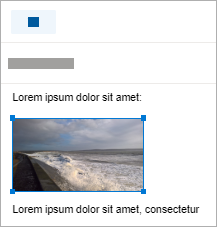 Outlook.com nového e-mailu s vloženým obrázkem