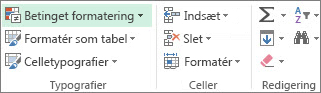 Betinget formatering