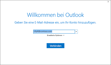 Willkommen bei Outlook