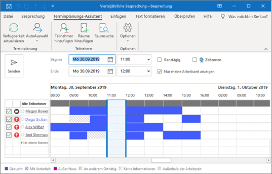 Tool "Terminplanungs-Assistent"