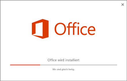 Der Office Installer vermittelt den Eindruck, als würde Office installiert, installiert wird jedoch Skype for Business.