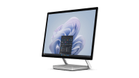 Εμφανίζει τα Surface Studio 2+ ανοιχτά και έτοιμα για χρήση.