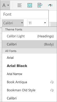 Fonts