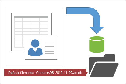 Backing up an Access database