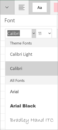 Fonts