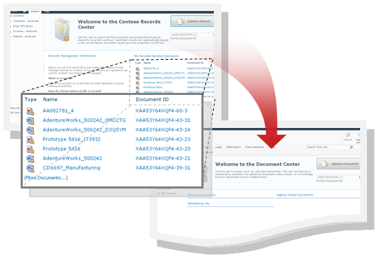 Tracking items with Document IDs