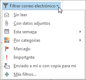 Filtrar correo electrónico