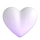 Emoji de corazón blanco de Teams