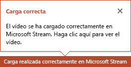 PowerPoint le notificará cuando finalice la carga