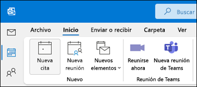 Reunión de equipo de Outlook