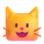 Emoji de gato sonriente de Teams