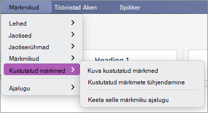 Märkmikud > kustutatud märkmed > kustutatud märkmete vaatamine