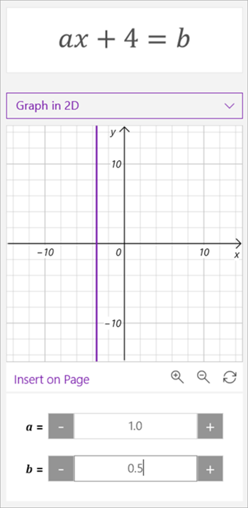 kaava lukee 3x-2=5