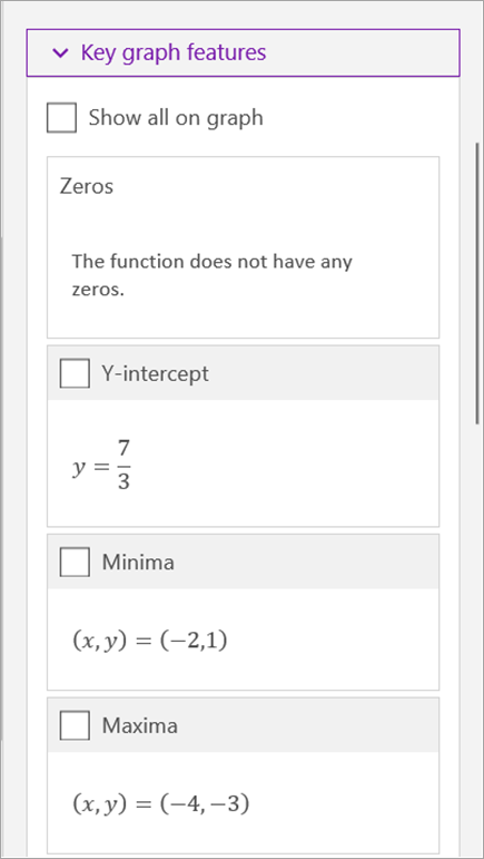 Matemaattisten kaavojen kirjoittaminen OneNote for Windows 10:ssä