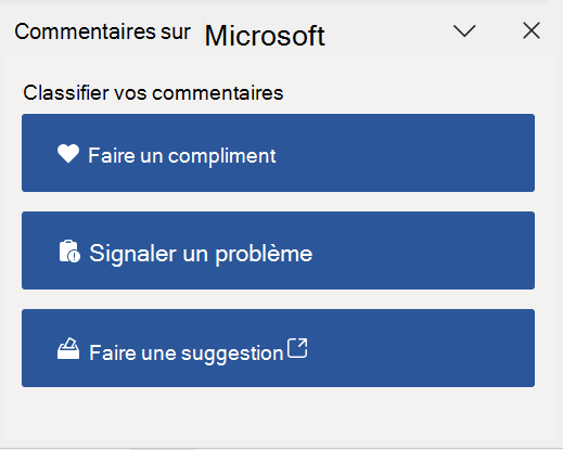 Volet de commentaires dans Word