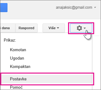 google calendar - settings - settings