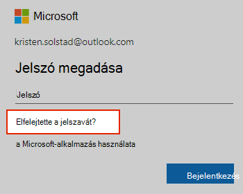 Elfelejtett jelszó képe