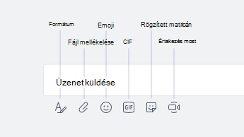 Emoji, GIF, matricák és más lehetőségek