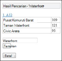 Hasil pencarian di Mobile Viewer untuk Excel