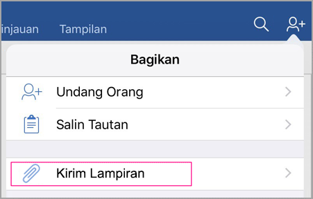 Kirim lampiran