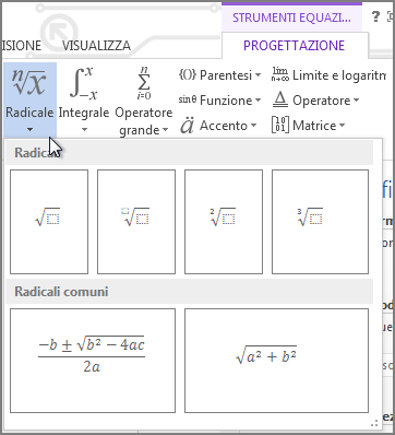 Strutture matematiche radicali