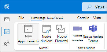 Riunione del team di Outlook