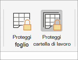 Proteggi cartella di lavoro evidenziata in MacOS