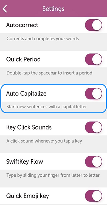 Settings_Autocaps Immagine 2