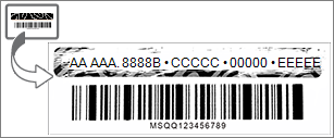 Grattare via il rivestimento di alluminio che copre il codice Product Key di Office