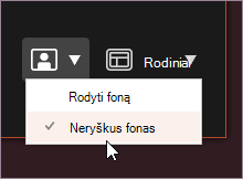 Neryškus fonas