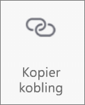 Kopier kobling-knappen i OneDrive for Android