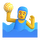 Emoji voor teams die waterpolo speelt