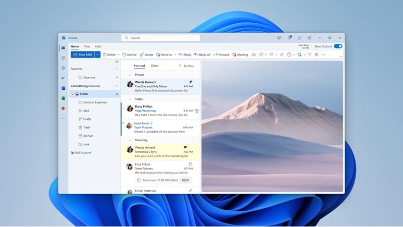 Nieuwe Outlook voor Windows