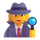 Emoji van teams voor vrouwendetective