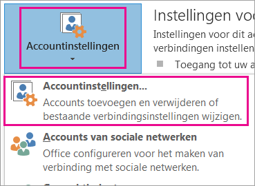 Als u op Profiel weergeven klikt, worden details van zakelijke gegevens weergegeven.