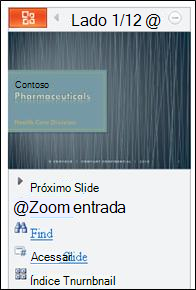 Modo de Slides no Visualizador Móvel do PowerPoint