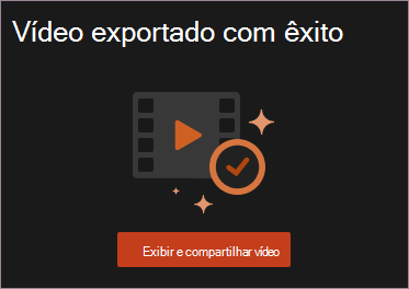 Exibir e compartilhar vídeo