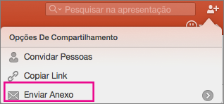 Enviar Anexo do PPT para Mac