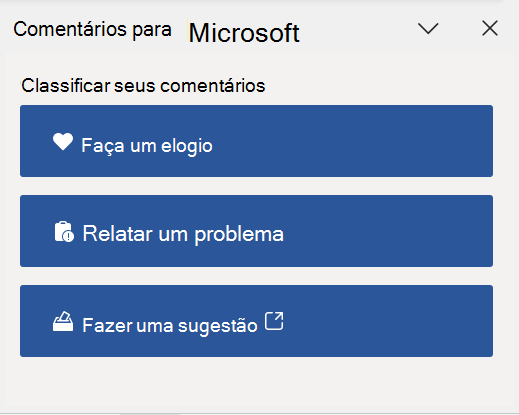 Painel de comentários no Word