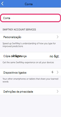 Swiftkey-Account-Selected