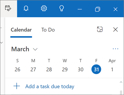 O Meu Dia no novo Outlook para Windows