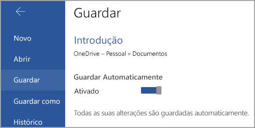 Alternar gravação automática no Android