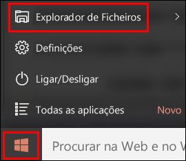 Explorador de Ficheiros