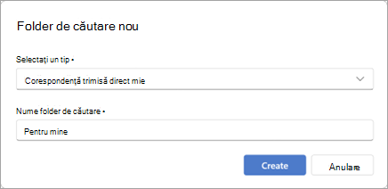 Direct mie Folder de căutare