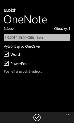 Odoslanie obrázkov do Wordu a PowerPointu vo OneDrive