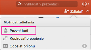PPT pre Mac, Zdieľať