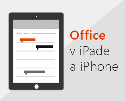 Kliknutím nastavte aplikácie balíka Office v systéme iOS