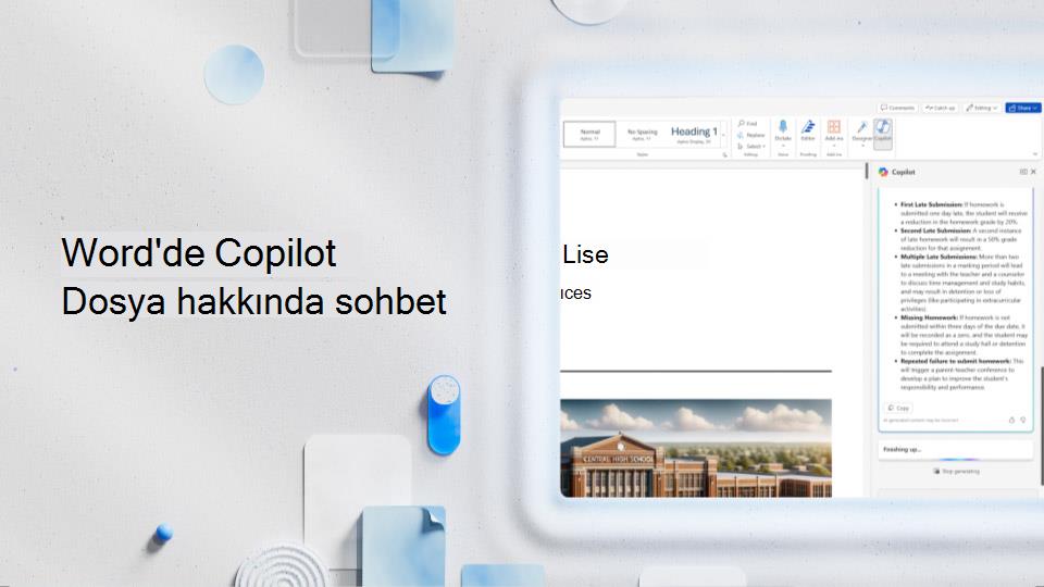 Video: Bir Word dosyası hakkında Copilot ile sohbet etme