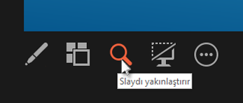 Slaydı yakınlaştır