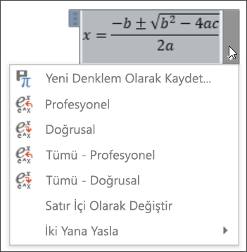 Tümü Doğrusal Denklem